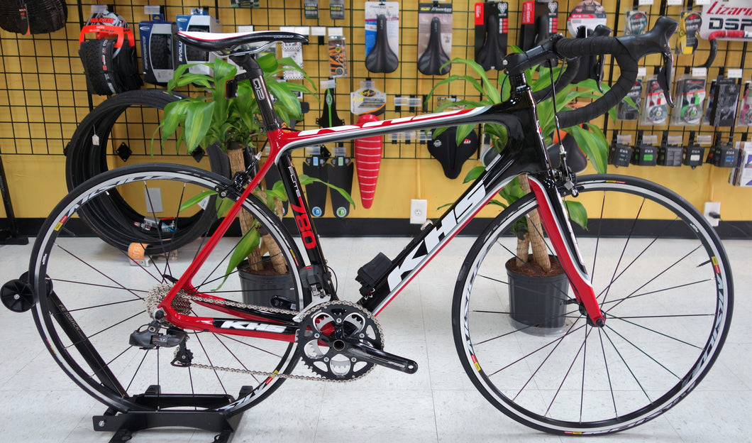 2013 KHS Flite 780 eTap Carbon Fiber Road Bicycle - 56cm